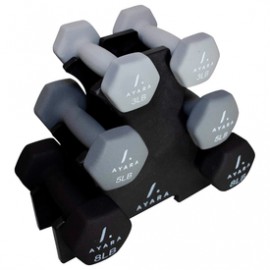 New Set de 3 Mancuernas Ayara Fitness MAN01 Multicolor
