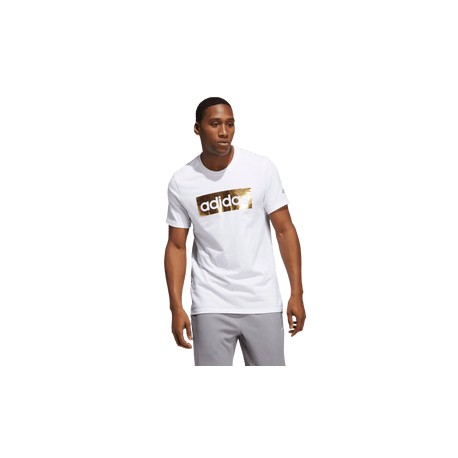 New Playera adidas Fitness Puff Print Graphic