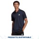 New Polo adidas Fitness Primeblue Designed To Move 3 Stripes