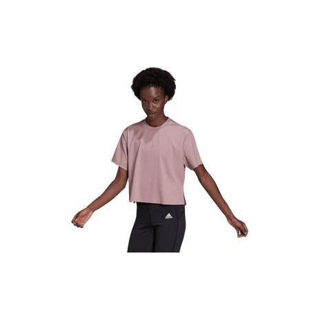 New Playera adidas Fitness x Zoe Saldana Mujer