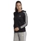 New Chamarra adidas Essentials 3 Stripes Mujer