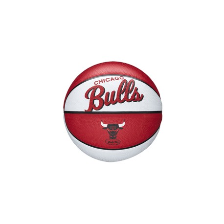 New Balón Wilson Basquetbol NBA Team Retro Mini Chicago Bulls Niño