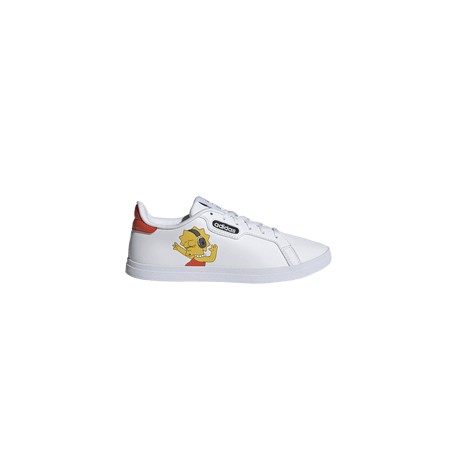 New Tenis adidas casual Courtpoint Base Los Simpsons