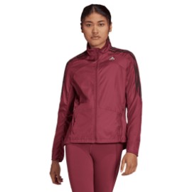 New Chamarra adidas Correr Marathon 3 Stripes Mujer