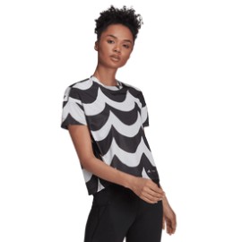 New Playera adidas Correr X Marimekko Fast Mujer
