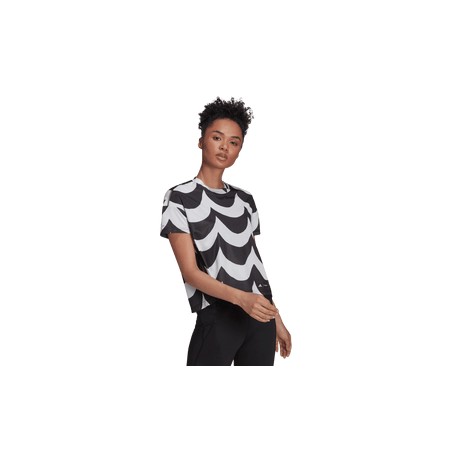 New Playera adidas Correr X Marimekko Fast Mujer