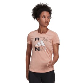 New Playera adidas Correr Logo Mujer