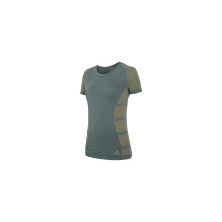 New Playera adidas Fitness Primeknit Cru Mujer