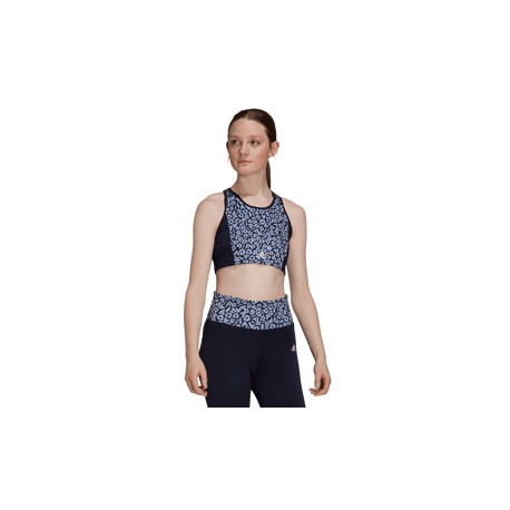 New Sujetador adidas Fitness Farm Rio AEROREADY 3 Stripes Mujer