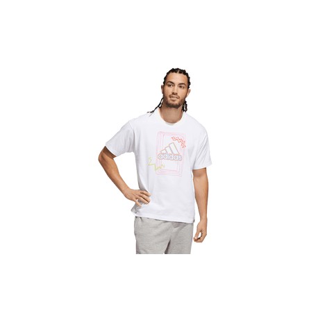 New Playera adidas Fitness Love Unites Graphic