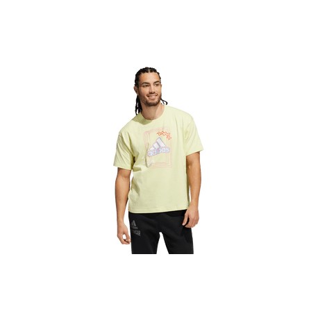 New Playera adidas Fitness Love Unites Graphic
