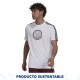 New Playera adidas Fitness Primeblue End Plastic Waste 3 Stripes