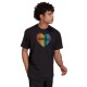 New Playera adidas Fitness Pride Heart Graphic