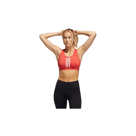 New Sujetador Deportivo adidas Fitness Don't Rest 3 Stripes Mujer