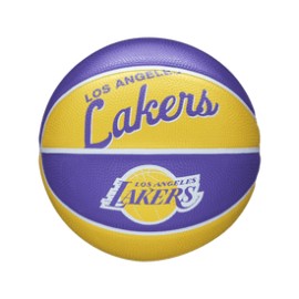 New Balón Wilson Basquetbol NBA Team Retro Mini Los Angeles Lakers Niño