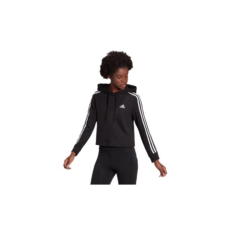 New Sudadera adidas Essentials 3 Stripes Mujer
