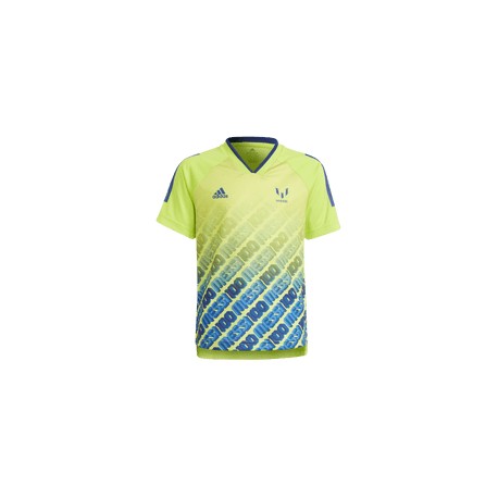 New Playera adidas Futbol Messi Inspired Iconic AEROREADY Niño