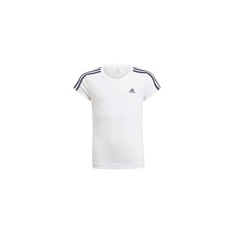 New Playera adidas Fitness Designed To Move 3 Stripes Niña