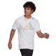 New Playera adidas Fitness Pride Logo Unisex